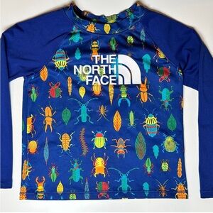 🌼THE NORTH FACE Critter Crawl Rash Guard 3T Longsleeve in blue